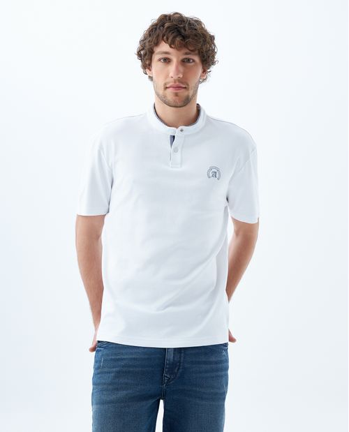 Camiseta polo slim para hombre