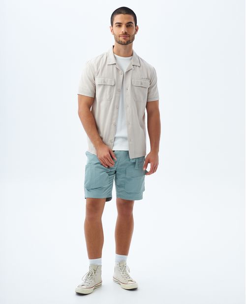 Camisa cuello sport para hombre