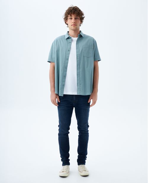 Camisa manga corta para hombre