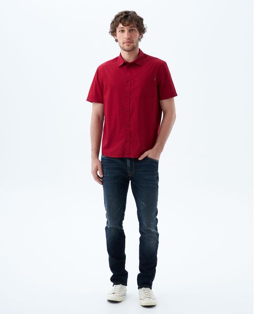 Camisa con diseño mini print para hombre