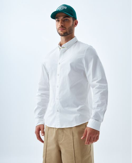 Camisa manga larga para hombre