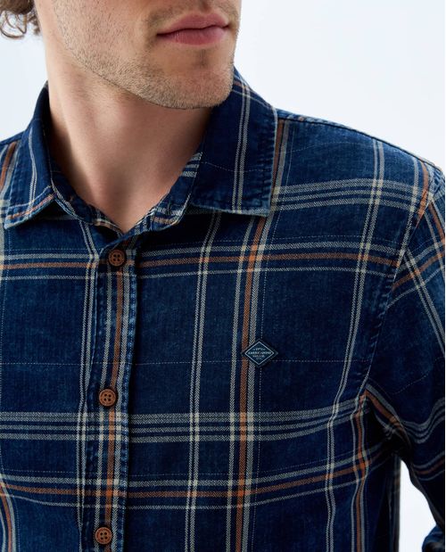 Camisa de manga larga para hombre