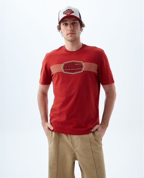 Camiseta manga corta para hombre