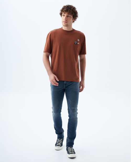 Camiseta en 100% algodón para hombre