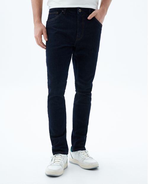 Jean Tapered fit cinco bolsillos para hombre