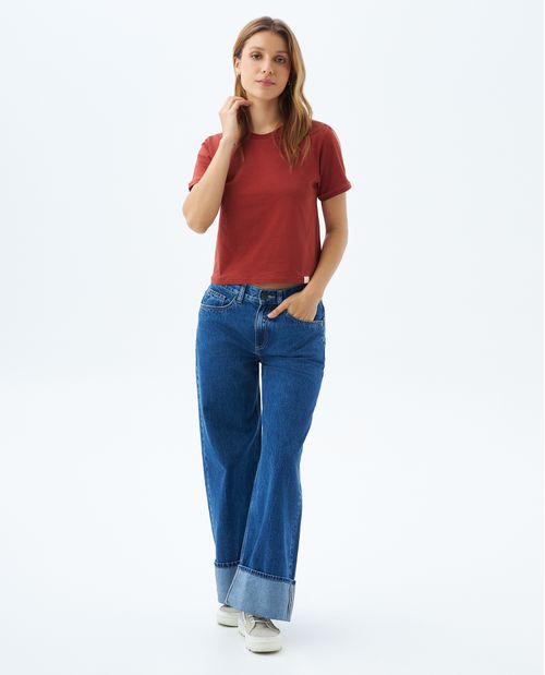 Camiseta manga corta para mujer