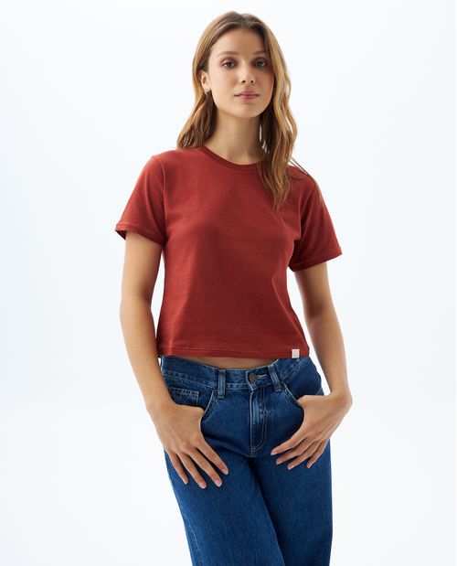 Camiseta manga corta para mujer