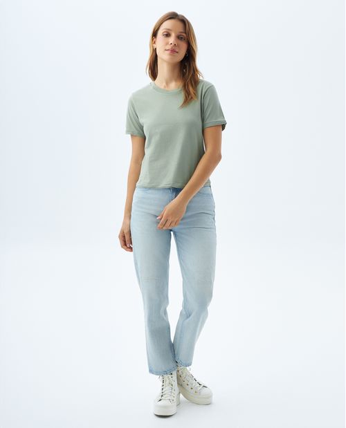 Camiseta manga corta para mujer