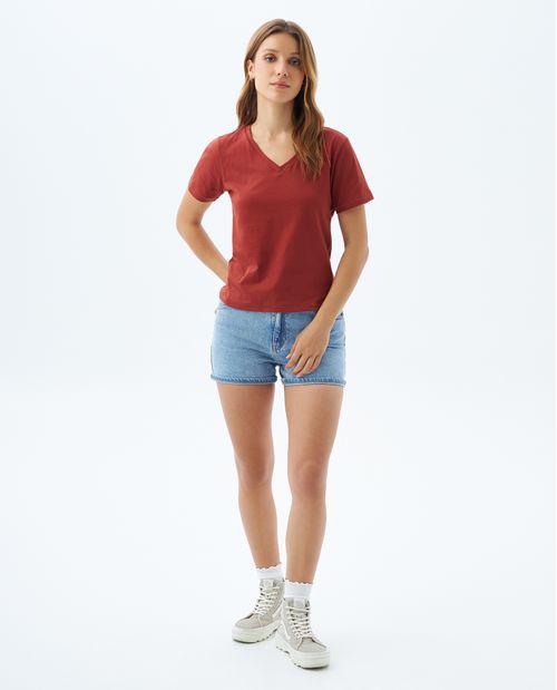 Camiseta manga corta para mujer