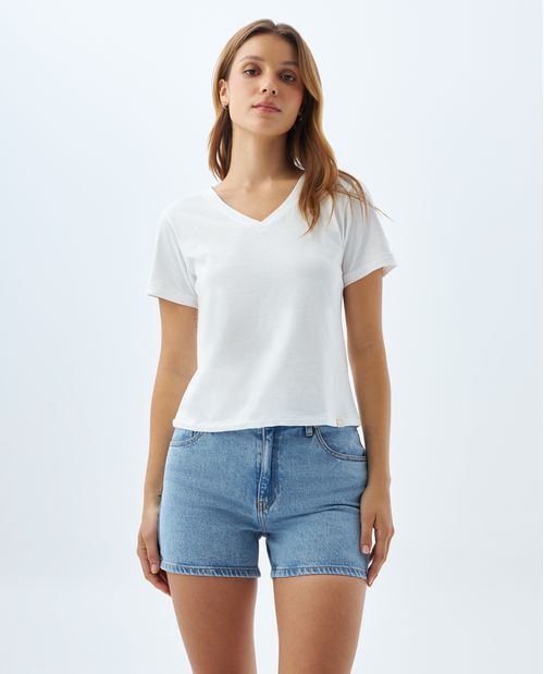Camiseta manga corta para mujer