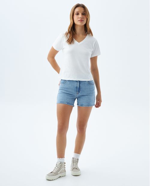 Camiseta manga corta para mujer