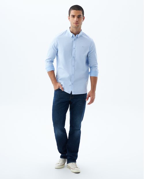 Camisa manga larga para hombre
