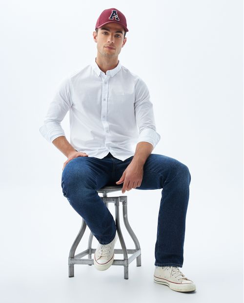 Camisa manga larga para hombre