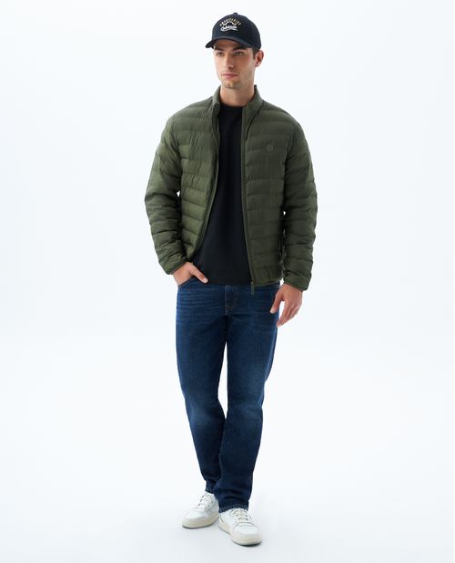 Chaqueta abullonada para hombre