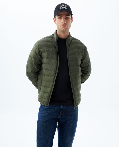 Chaqueta abullonada para hombre