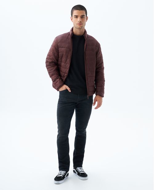 Chaqueta abullonada para hombre