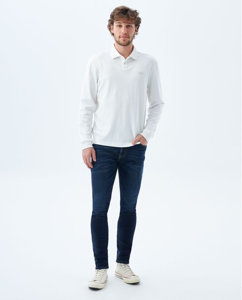 Jean Skinny tono oscuro para hombre