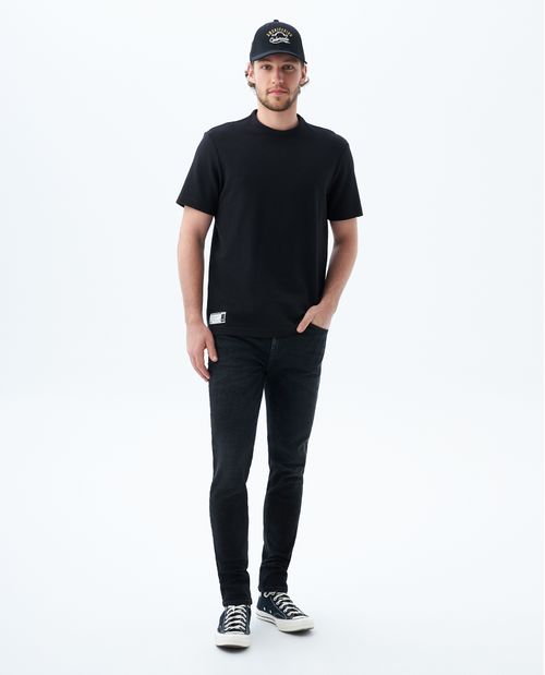 Jean Skinny tono negro para hombre