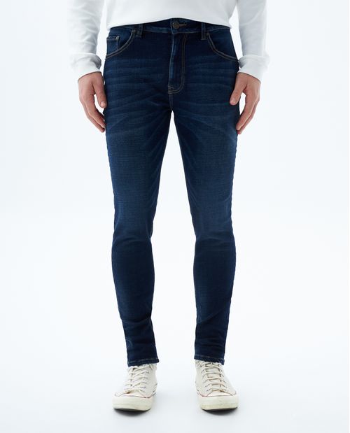 Jean Skinny tono oscuro para hombre