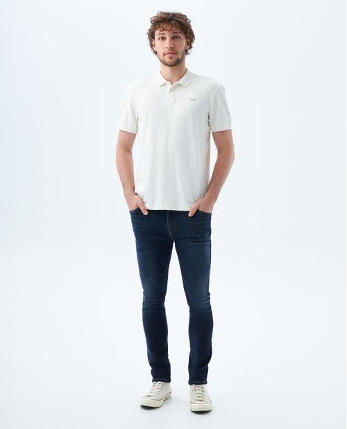 Jean Tapered bota ajustada para hombre