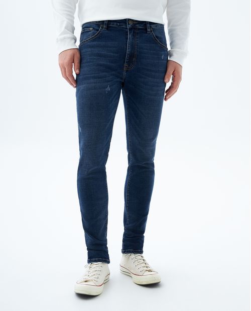 Jean Skinny con tallones para hombre