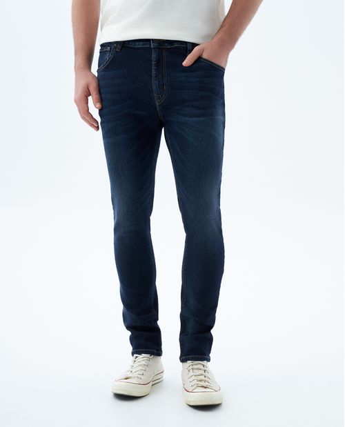 Jean Tapered bota ajustada para hombre