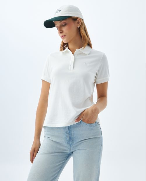 Polo Slim básica para mujer