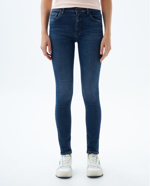 Jean Jegging tono medio para mujer