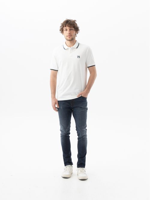 Jean Tapered con raspones para hombre