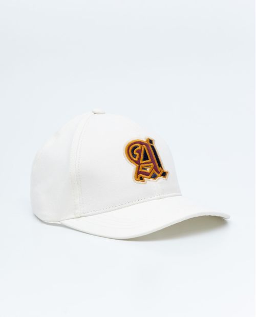 Gorra con aplique bordado para hombre