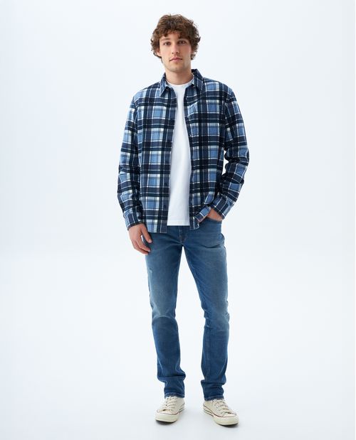 Camisa de silueta clásica para hombre
