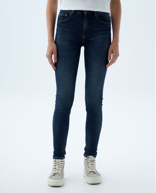 Jean Jegging de tiro medio para mujer