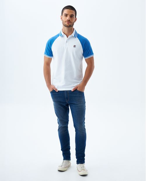 Jean Tapered tono medio para hombre
