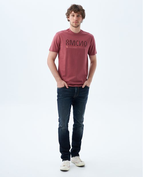 Jean slim oscuro para hombre