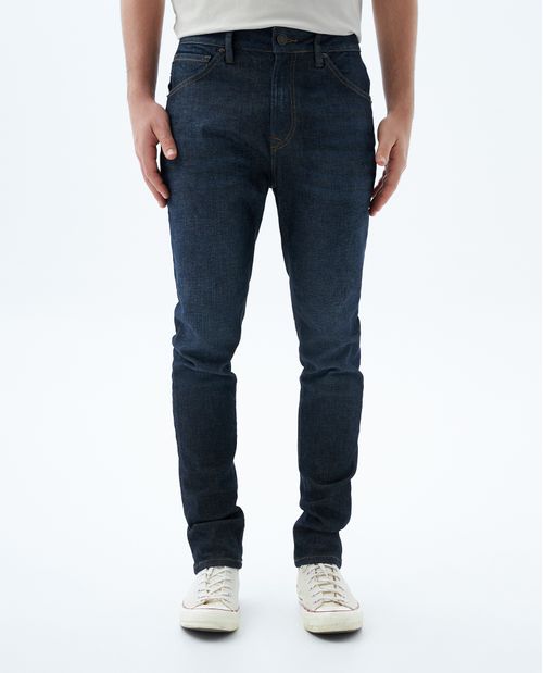 Jean skinny tono oscuro para hombre