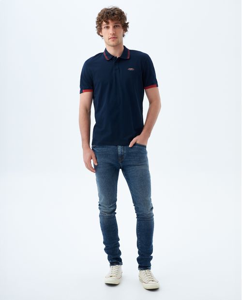 Jean Skinny tono oscuro para hombre
