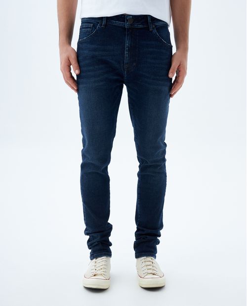 Jean Skinny tono oscuro para hombre