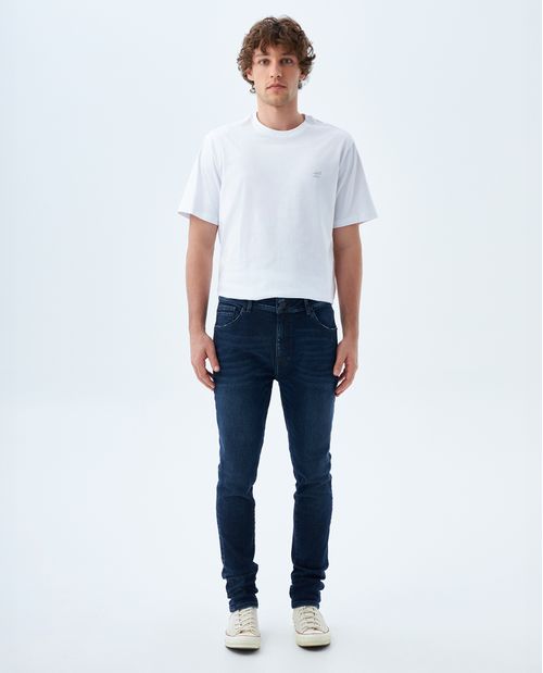 Jean Skinny tono oscuro para hombre