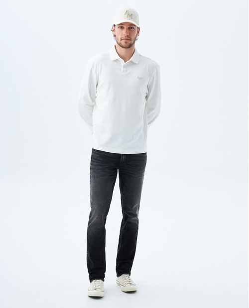 Jean Slim negro para hombre