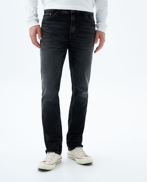 Jean Slim negro para hombre