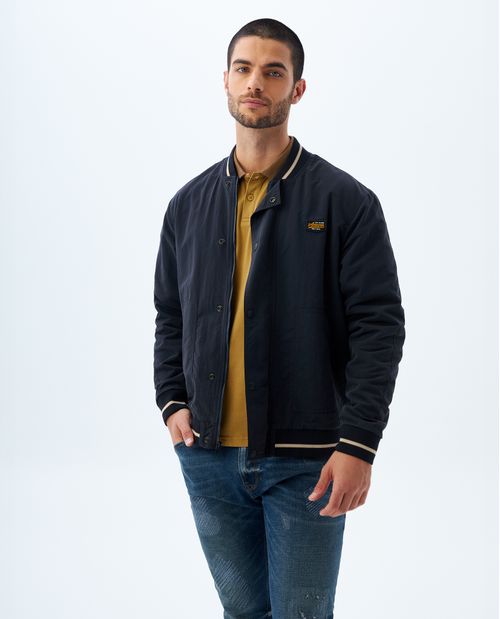 Chaqueta tipo bomber para hombre