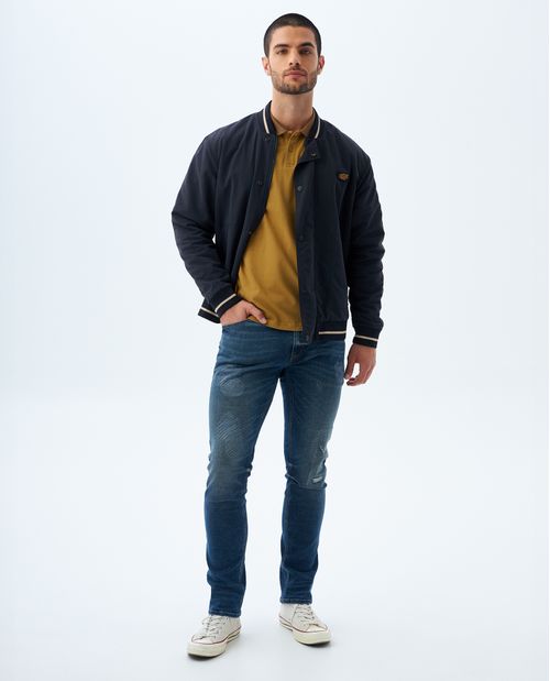 Chaqueta tipo bomber para hombre