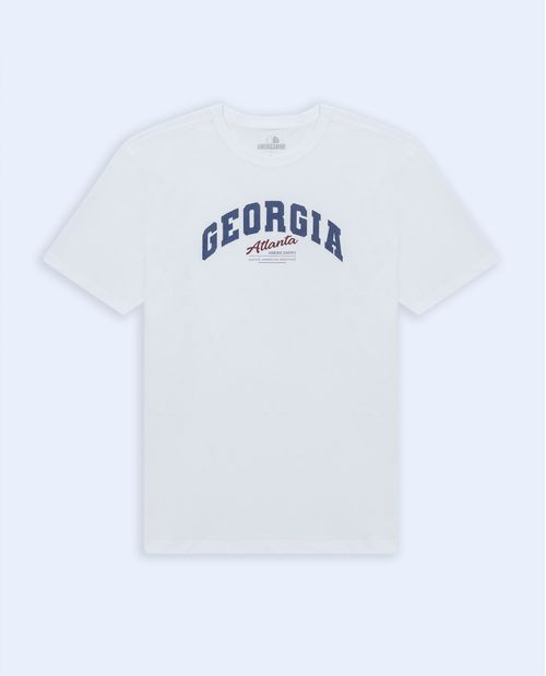 Camiseta básica en 100% algodón para hombre