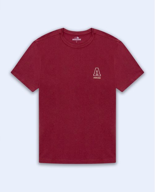 Camiseta básica en 100% algodón para hombre