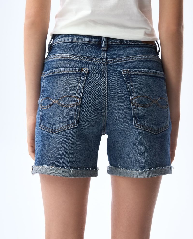 Short Vaquero Mujer Shorts Para Mujer Con Bolsillos Oferta