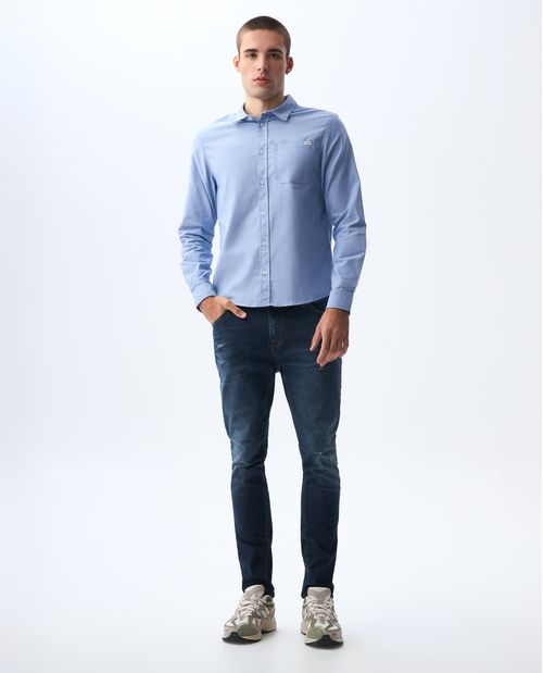 Jean Skinny tono oscuro para hombre