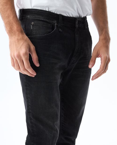 Jean Skinny tono negro para hombre