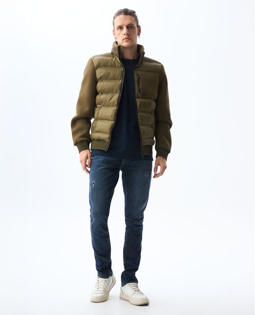 Jean Tapered con rotos para hombre