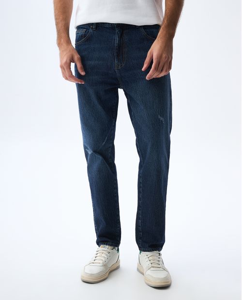 Jean Relaxed tono oscuro para hombre
