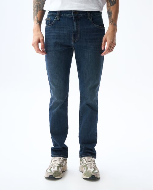 Jean Slim and Straight tono oscuro para hombre